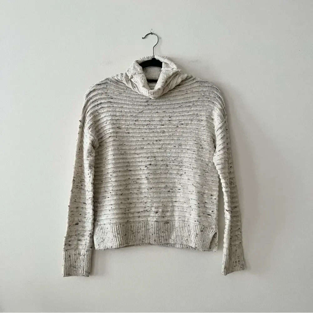 Madewell Donegal Belmont Mockneck Sweater in Coziest Yarn